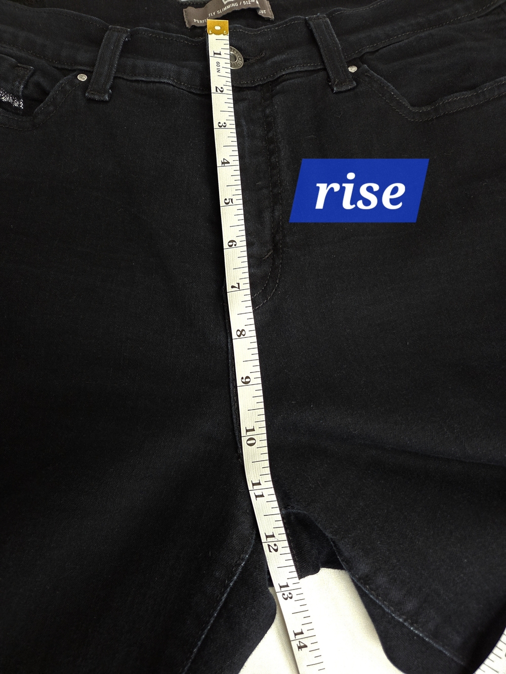 Levi's Black Flared-Leg Jeans - Picture 8 of 10